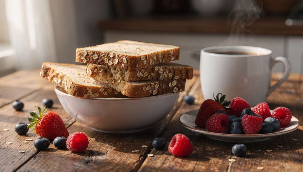 I nutrizionisti consigliano: panini d'avena senza farina con più fibre per la colazione