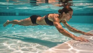 Grasso addominale: dopo il nuoto, l’aqua plank è l’esercizio più efficace per un ventre piatto