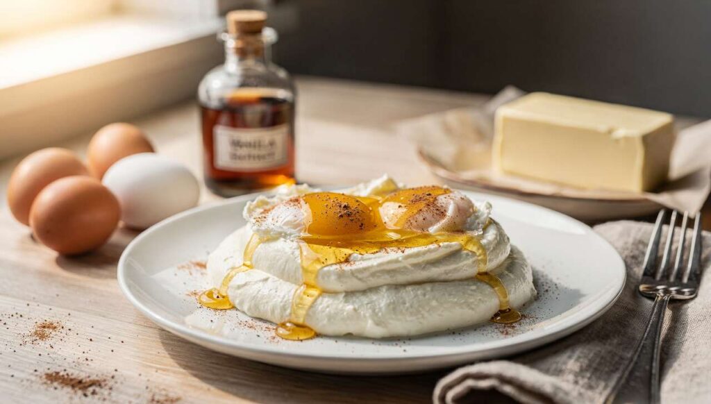 Prendo della ricotta e 2 uova: in pochi minuti ho una colazione proteica deliziosa