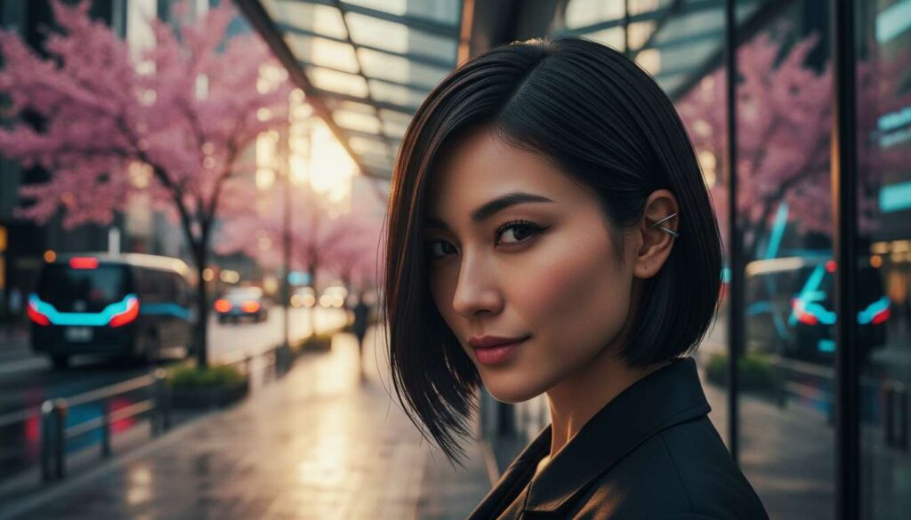 Il caschetto alla giapponese è il taglio più elegante della primavera 2026